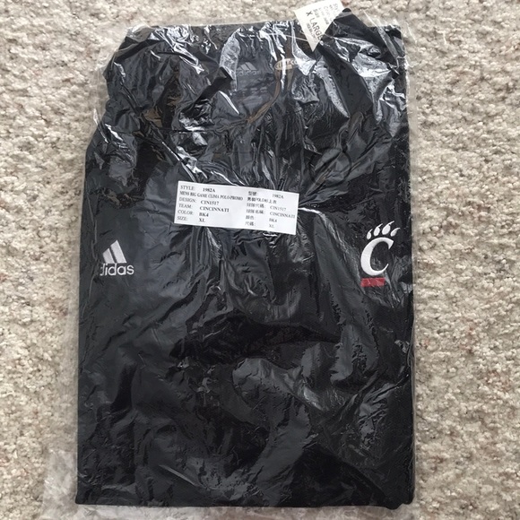adidas Other - University of Cincinnati X-Large Polo Shirts